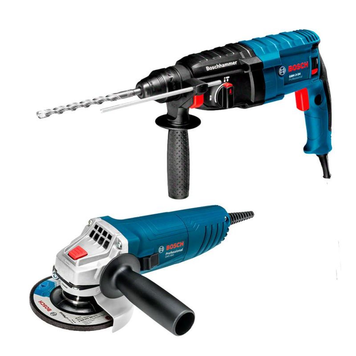 BOSCH - PACK BOSCH ROTOM GBH 224D+ESM 4 12 GWS 850 06112A