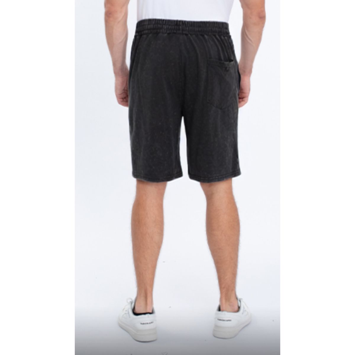 LIKE SHOP - Short Deportivo Hombre Algodón Prelavado Bolsillos Cierre 7599