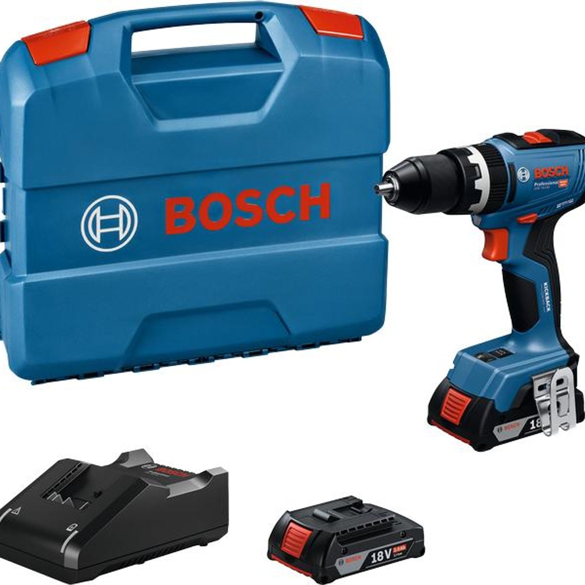 BOSCH - TALADRO PERCBOSCH GSB 18V-65 2B 2A+C+M 06019N31E0
