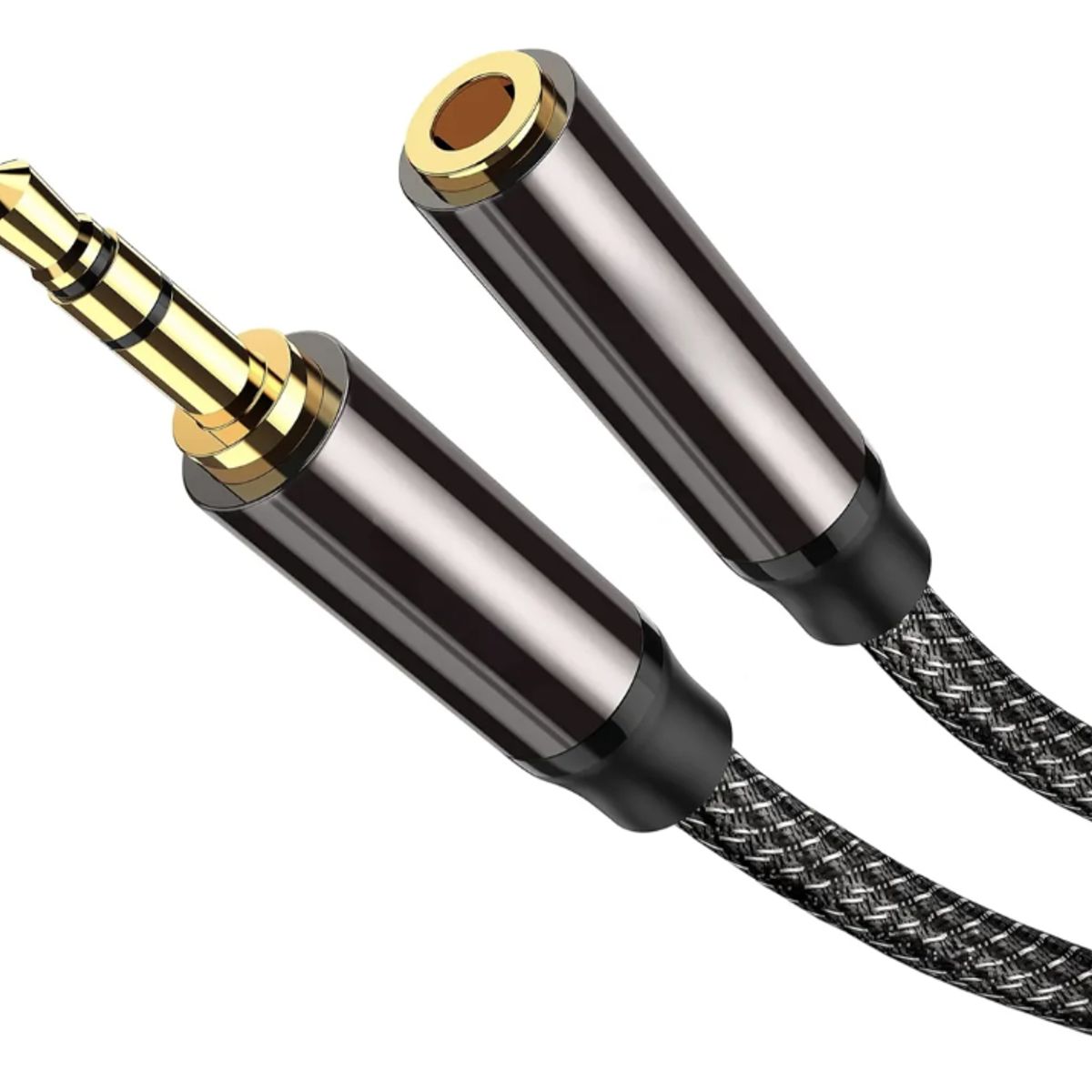 GENERICO - Cable Extensión Audífonos 3,5mm Alta Fidelidad 2 Metros