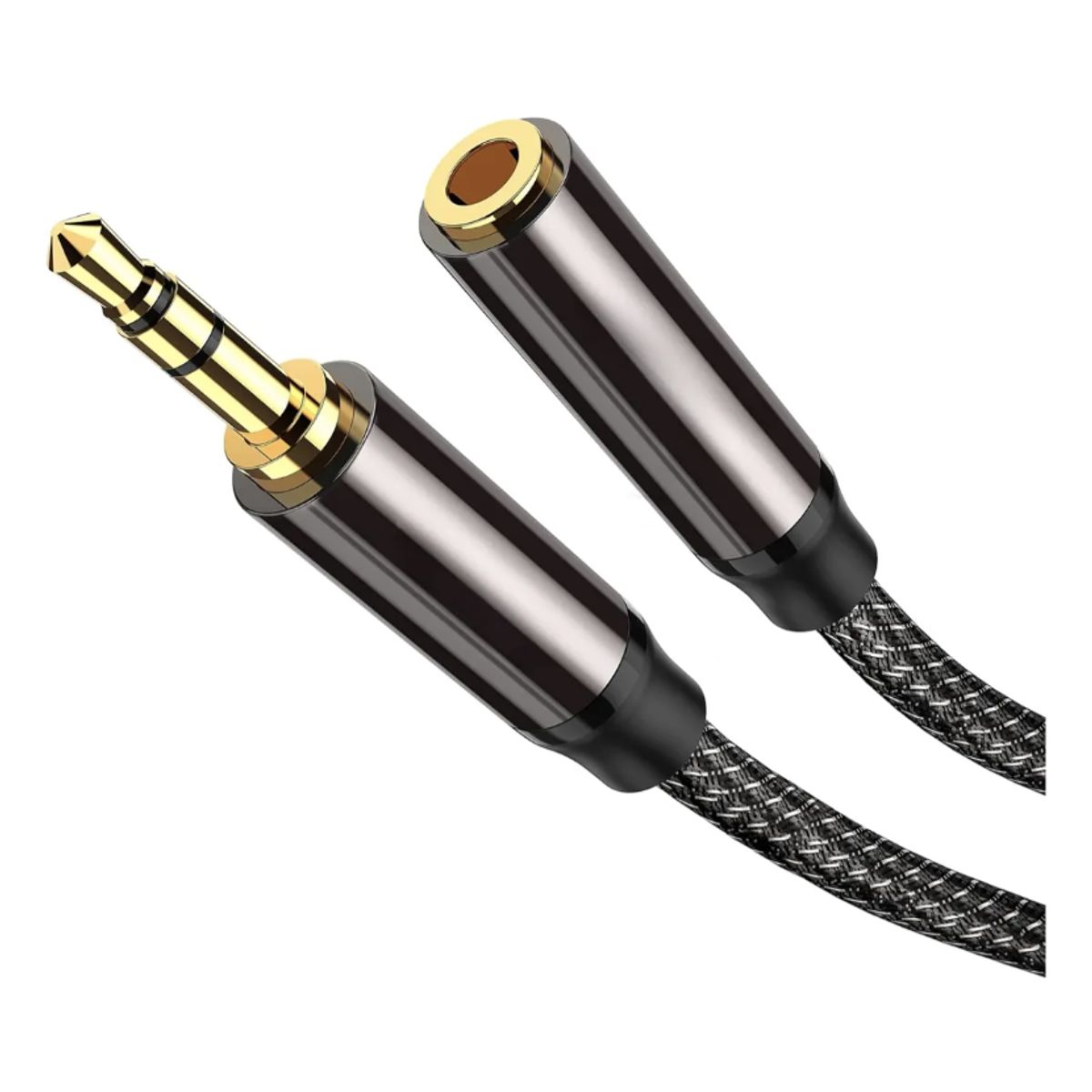 GENERICO - Cable Extensión Audífonos 3,5mm Alta Fidelidad 2 Metros