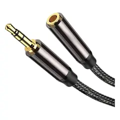 GENERICO - Cable Extensión Audífonos 3,5mm Alta Fidelidad 2 Metros