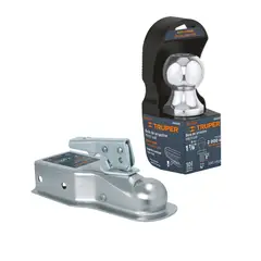 TRUPER - Pack de Remolque Bola de Arrastre y Acoplador 910 kg