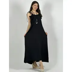 ENIGMATICA BOUTIQUE - Vestido Flor Tela Cey