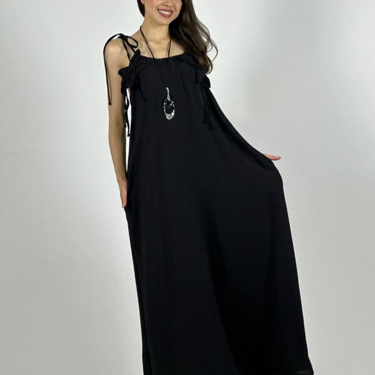 ENIGMATICA BOUTIQUE - Vestido Flor Tela Cey
