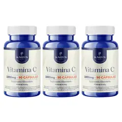 KARUNLIFE - Pack x3 Vitamina C 270 Capsulas 1000 Mg Karun Life
