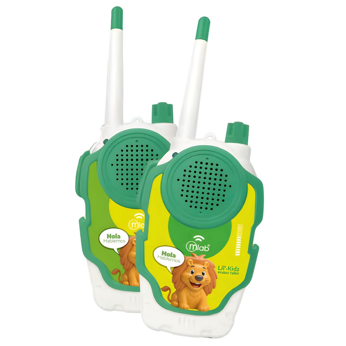 MLAB - Kit 2 Walkie Talkie My Lil Kids 1 Canal para Niños - PS