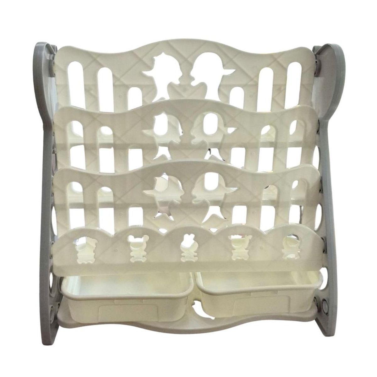 DETODOYMAS - Librero Estantería Plástica Para Niños 3 Alturas ChicHome