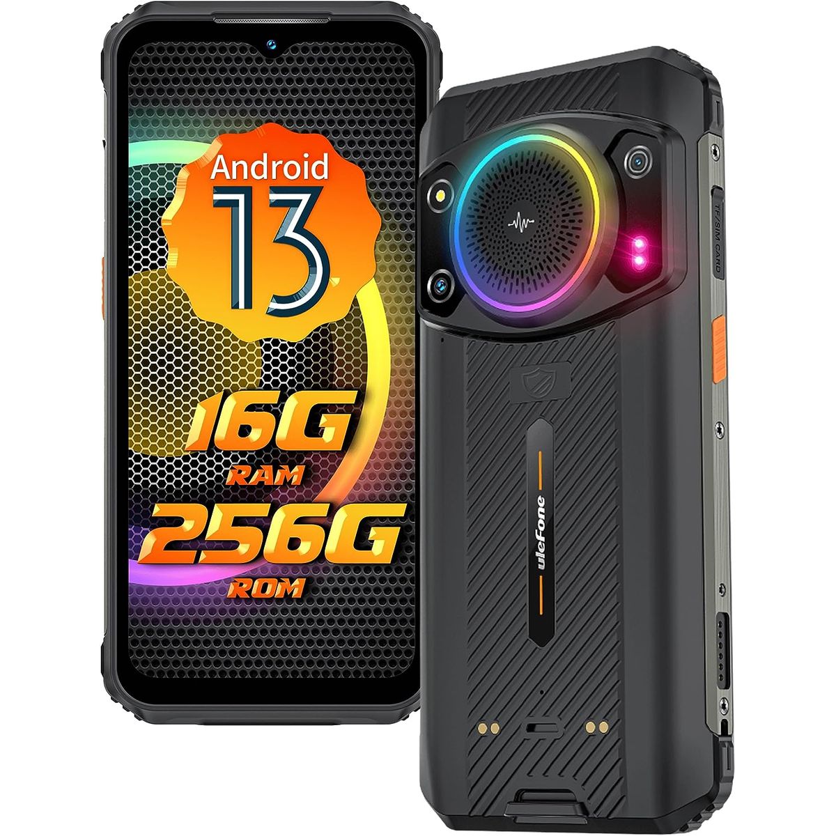 ULEFONE - Ulefone Armor 21 Celular 16GB+256GB - Negro