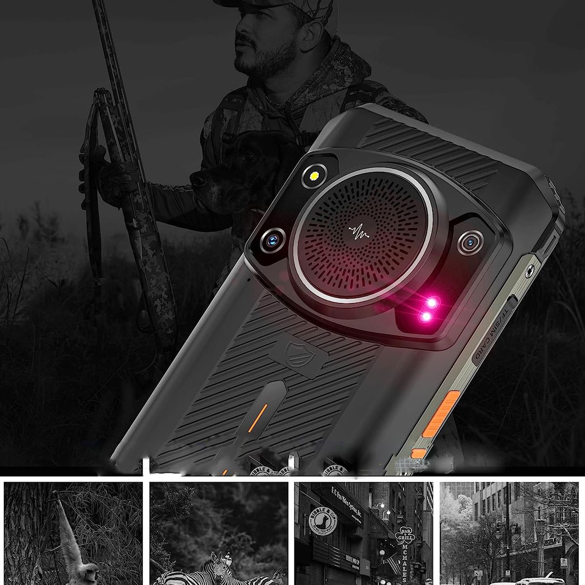 ULEFONE - Ulefone Armor 21 Celular 16GB+256GB - Negro
