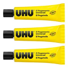 UHU - Pack 3 Pegamentos Universal 35ml