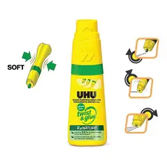 UHU - Pegamento Liquido Twist&glue Renature Frasco 90ml