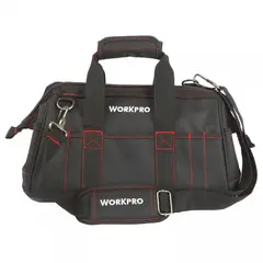WORKPRO - BOLSO PARA HERRAMIENTAS 16 BASE GOMA IMPERMEABLE