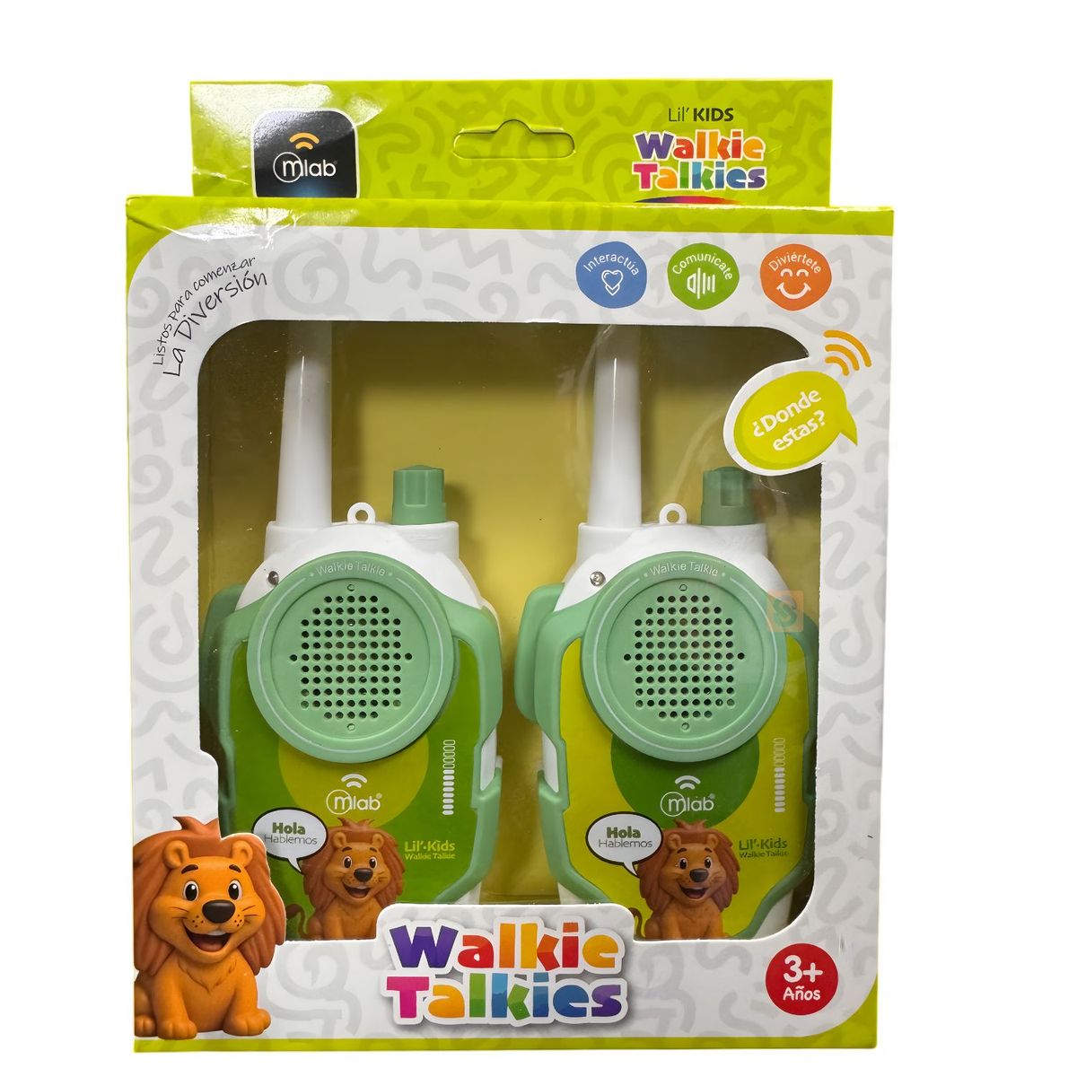 MLAB - Walkie Talkie Pack 2 Infantil My Lil Kids 1 Canal - SC