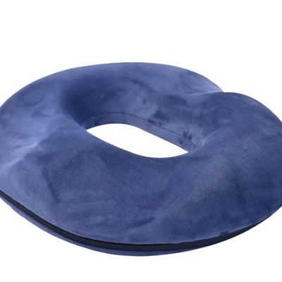 Imagen 2 del producto Cojin Ortopedico Picaron Antiescaras Memoria Funda Azul