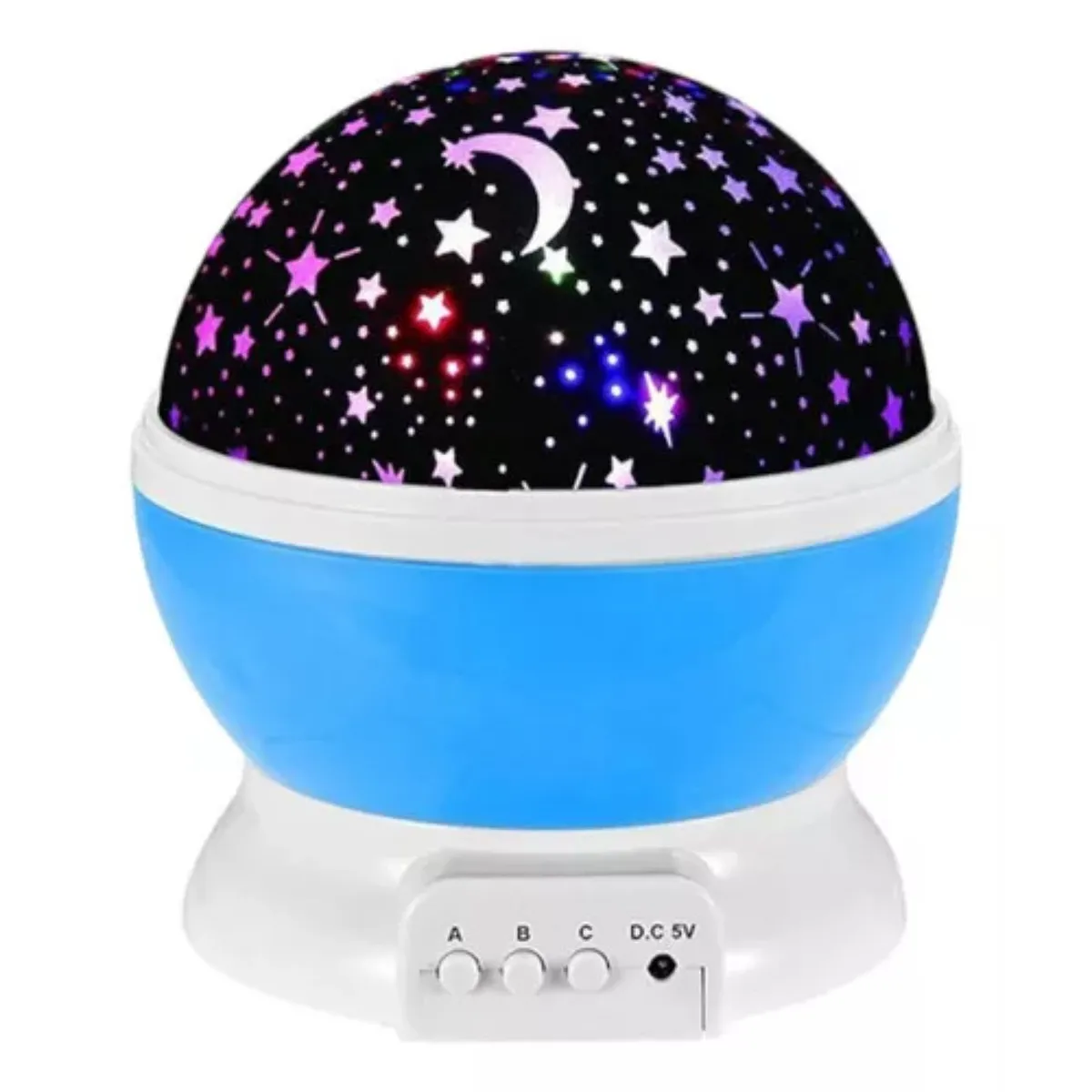 GENERICO - Proyector Lampara Luz Led Espantacuco Cielo Estrellas Azul