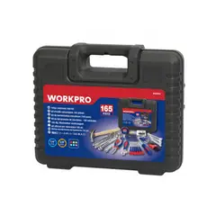 WORKPRO - JUEGO DE HERRAMIENTAS 297 PIEZAS MALETA ALUMINIO