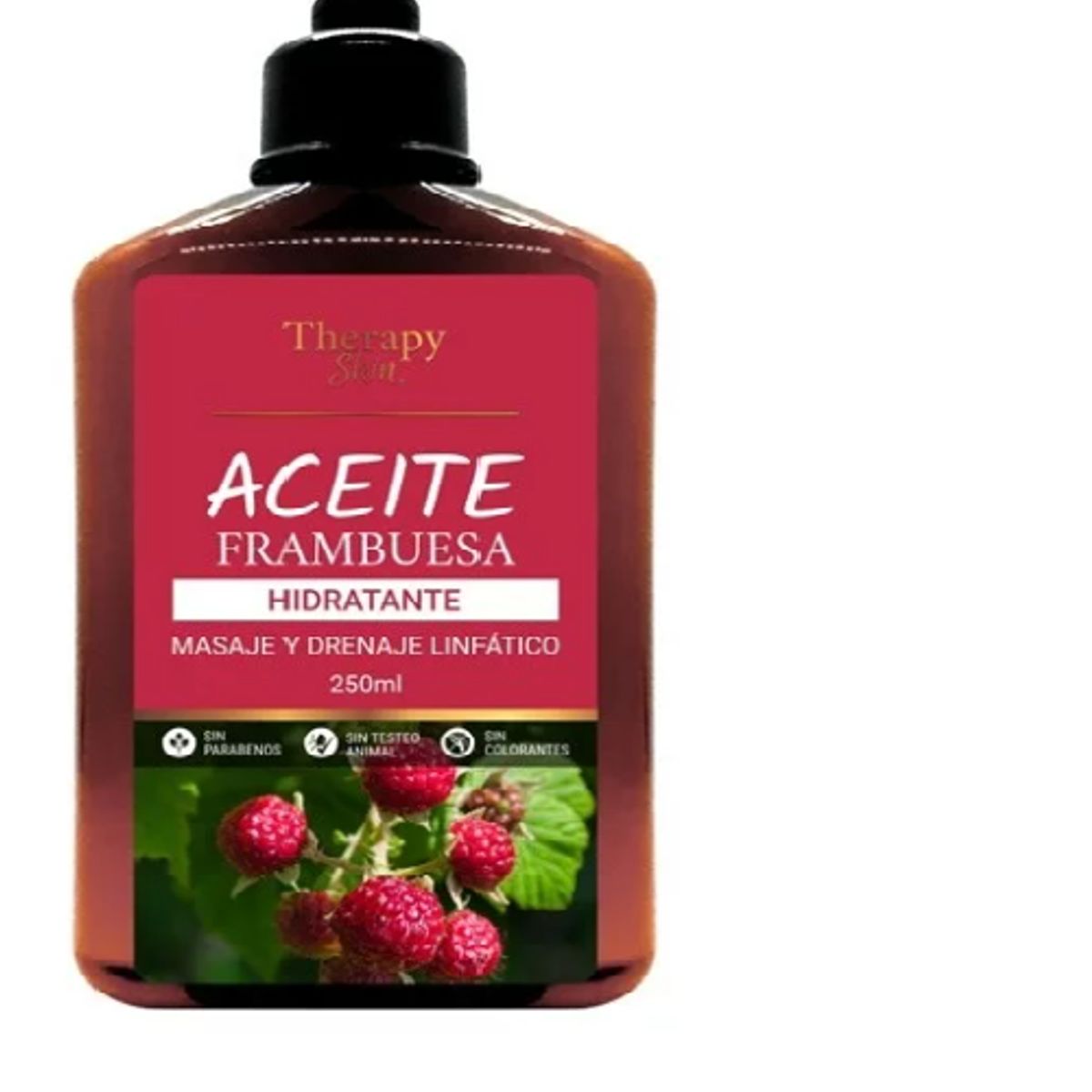 THERAPY - Aceite de masaje corporal con aroma Frambuesa 250ml