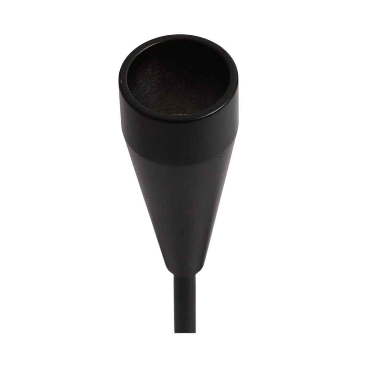 Pack 3 Porta Vela Candelabro Set 3 Candelabros Negro Mate, marca GENERICO - Foto 2