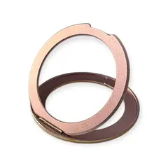 GENERICO - Anillo Magnético De Silicona Para iPhone Giratoria 360-ROSA