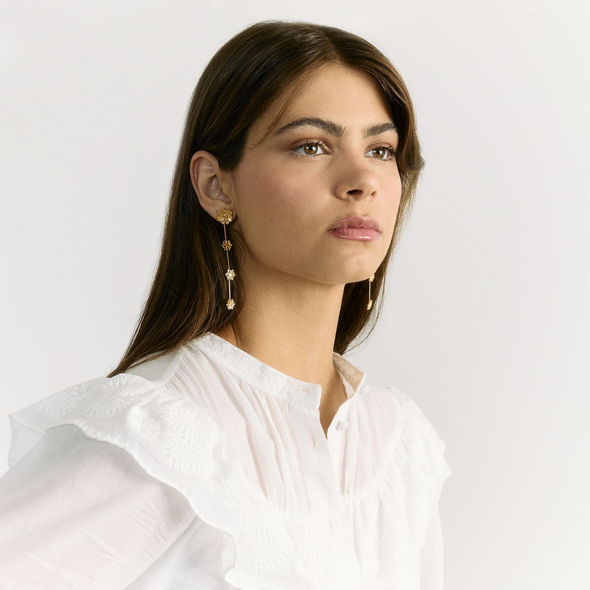 LOUNGE - Aros Mujer Flores Removibles