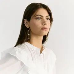 LOUNGE - Aros Mujer Flores Removibles