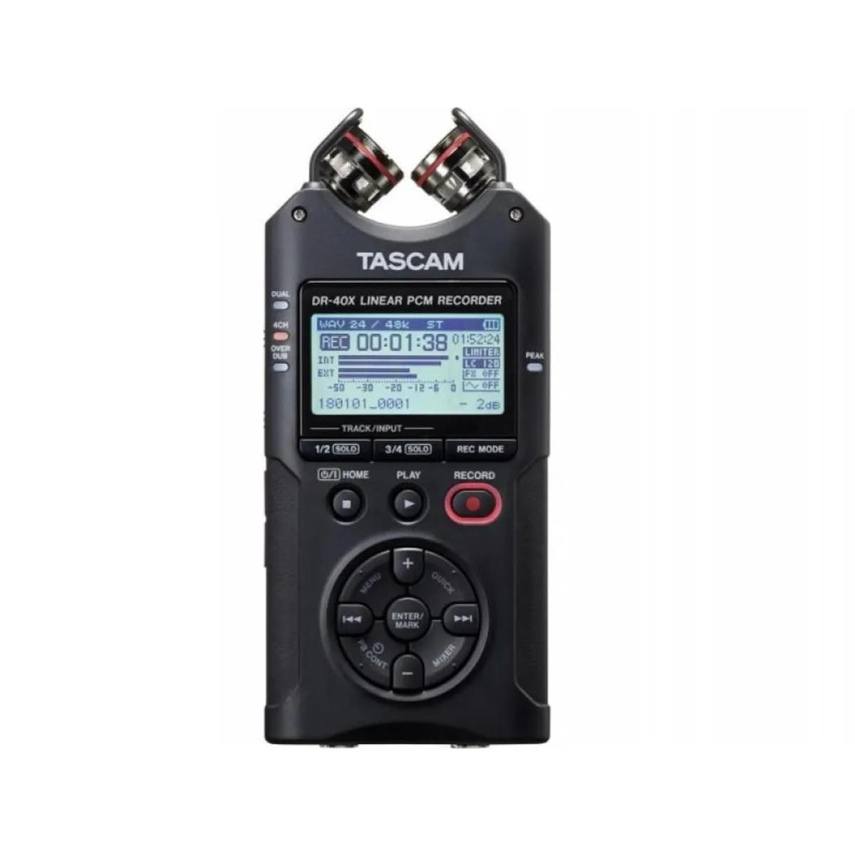TASCAM - Grabadora Profesional De Audio De 4 Pistas Tascam DR 40X