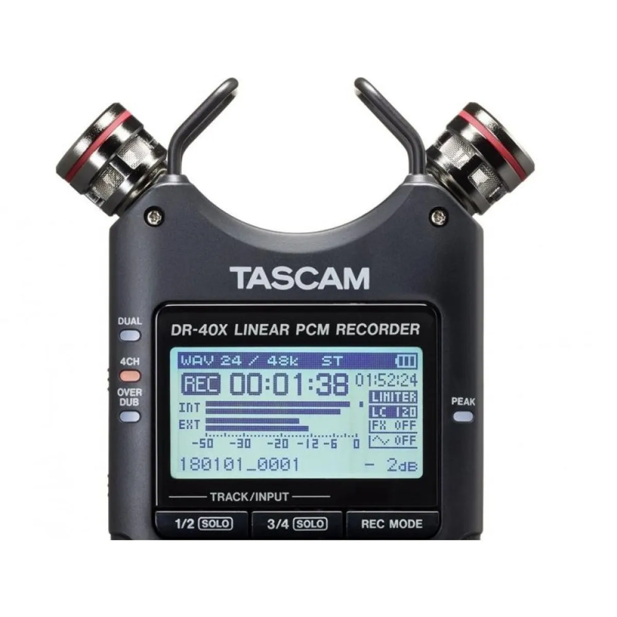 TASCAM - Grabadora Profesional De Audio De 4 Pistas Tascam DR 40X