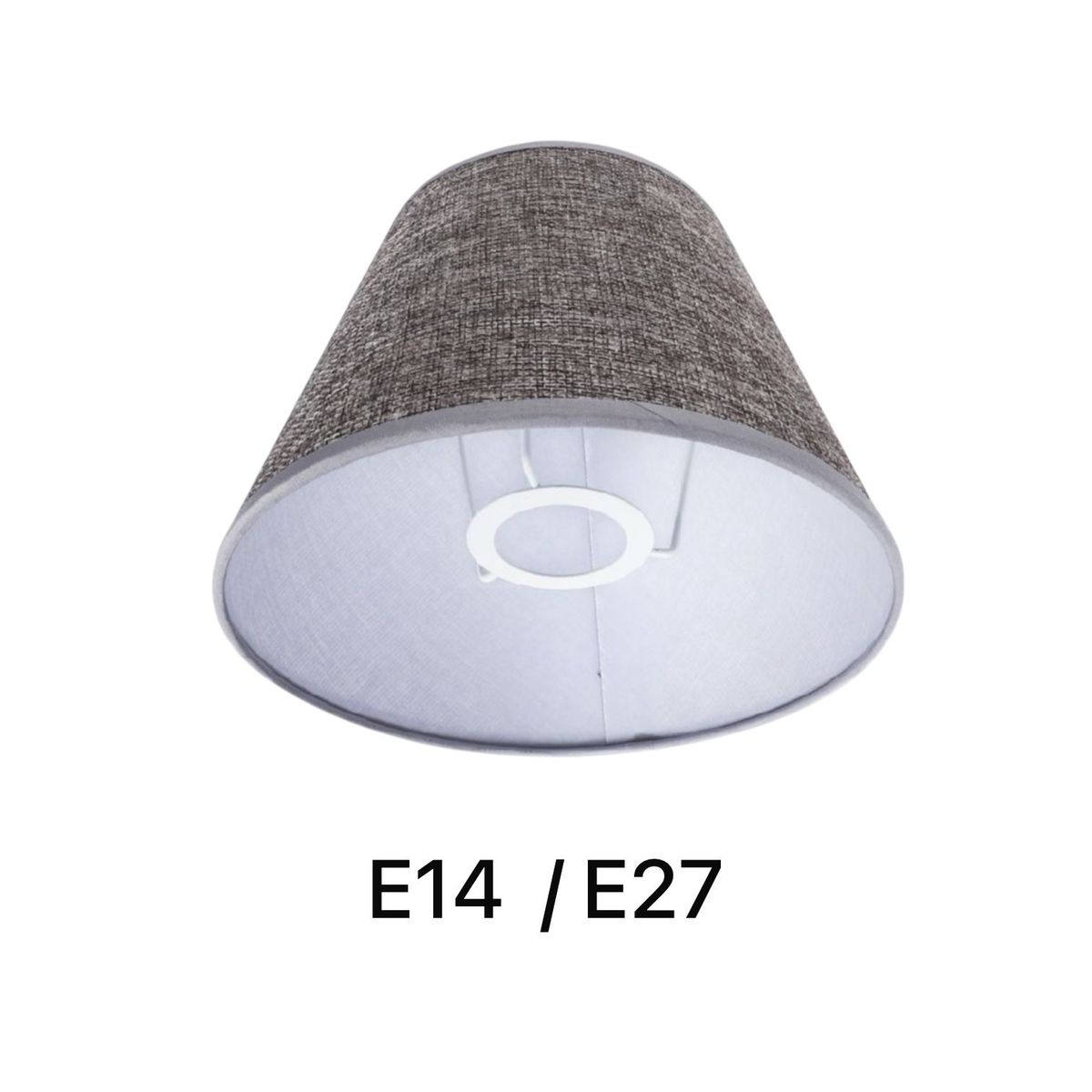 GENERICO - Pantalla Para Lampara Repuesto Pantalla Vestido E14 E27 Med