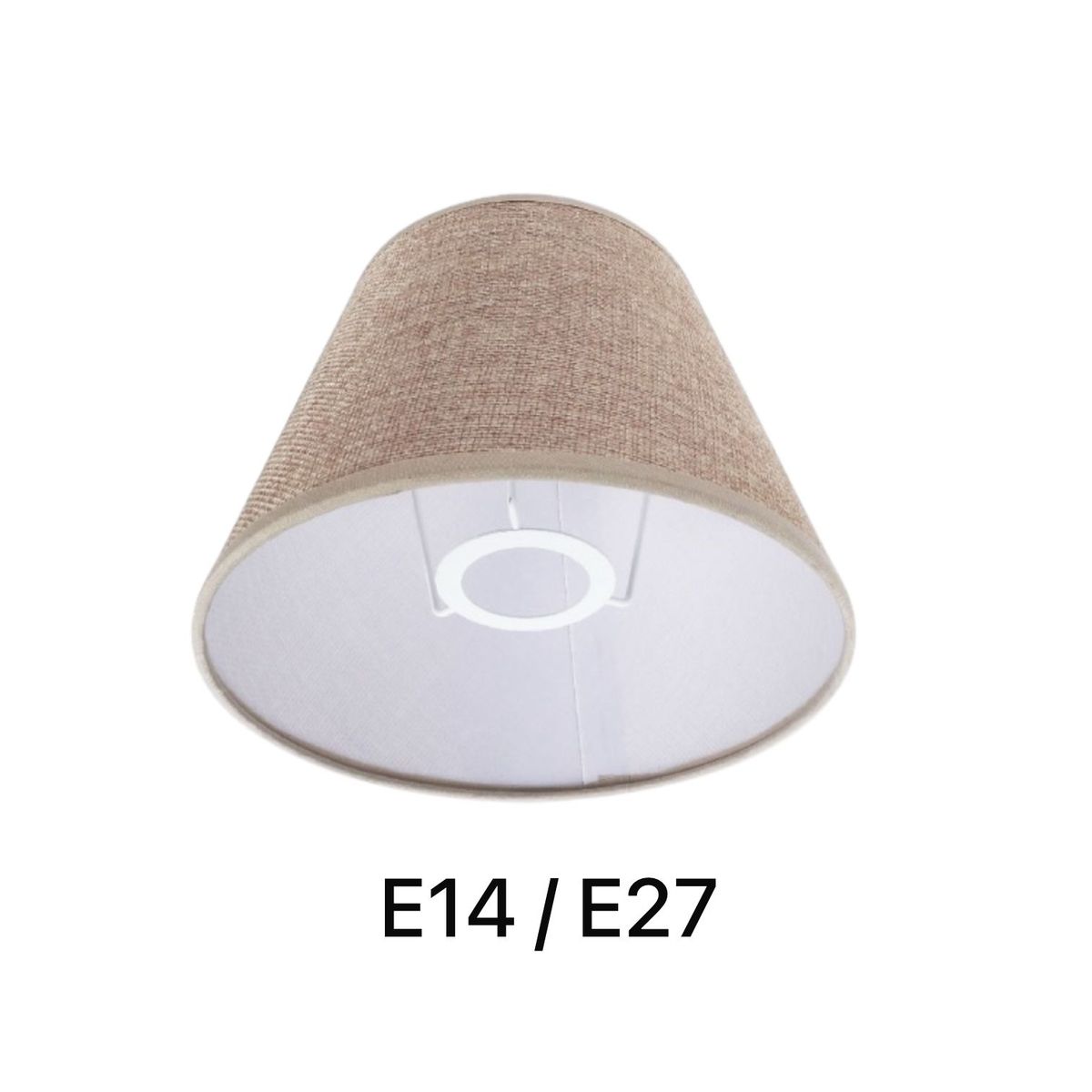 GENERICO - Pantalla Para Lampara Repuesto Pantalla Vestido E14 E27 Gran