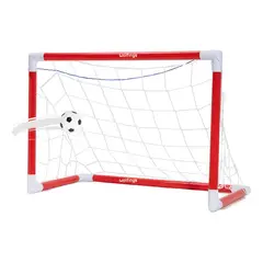 GENERICO - Arco De Fútbol Niños Set Infantil Cancha De Futbol 63x92cm