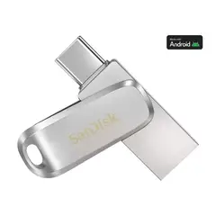 SANDISK - Pendrive Ultra Dual Drive Luxe 512GB Plata