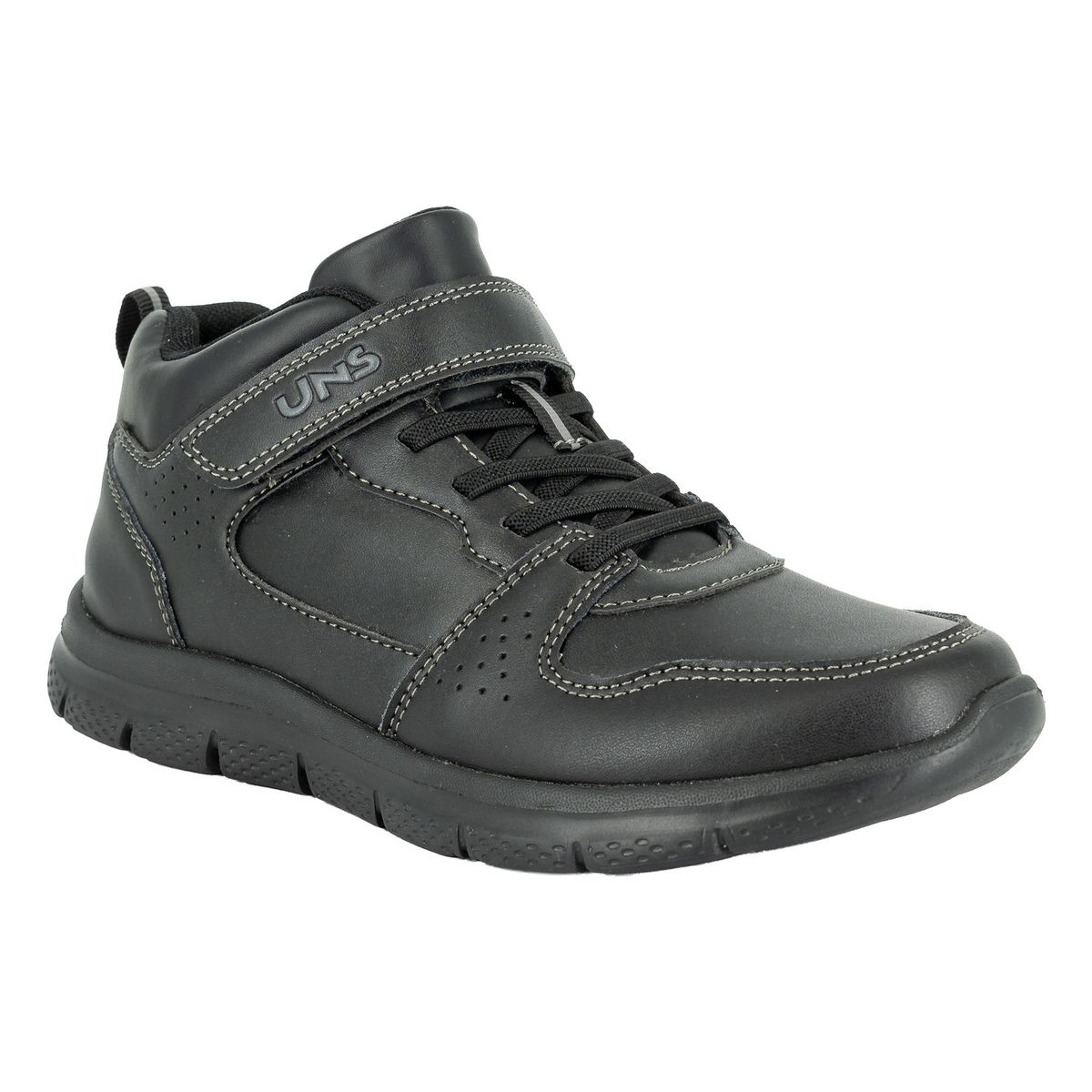 UNS - Zapatilla Escolar Niño Negro Dalt UNS