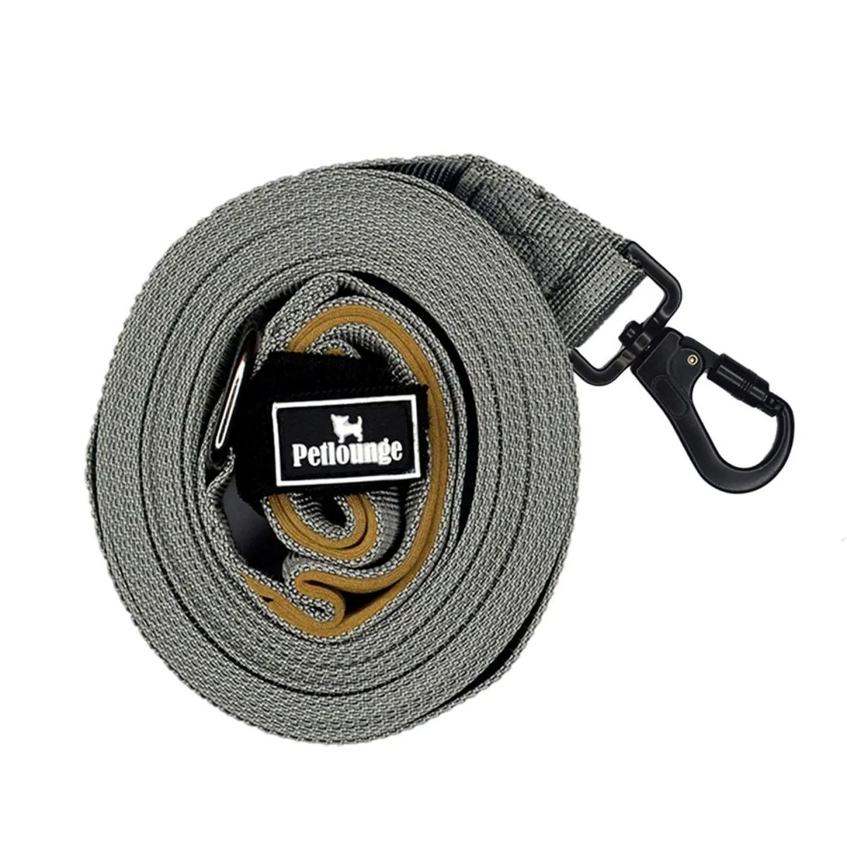 PETLOUNGE - Correa Paseo Para Perros Petlounge Power Trail 3m Hasta 50kg - Gris
