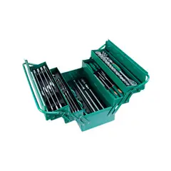 JONNESWAY - CAJA de HERRAMIENTAS ABATIBLE 62 piezas C-3DH262