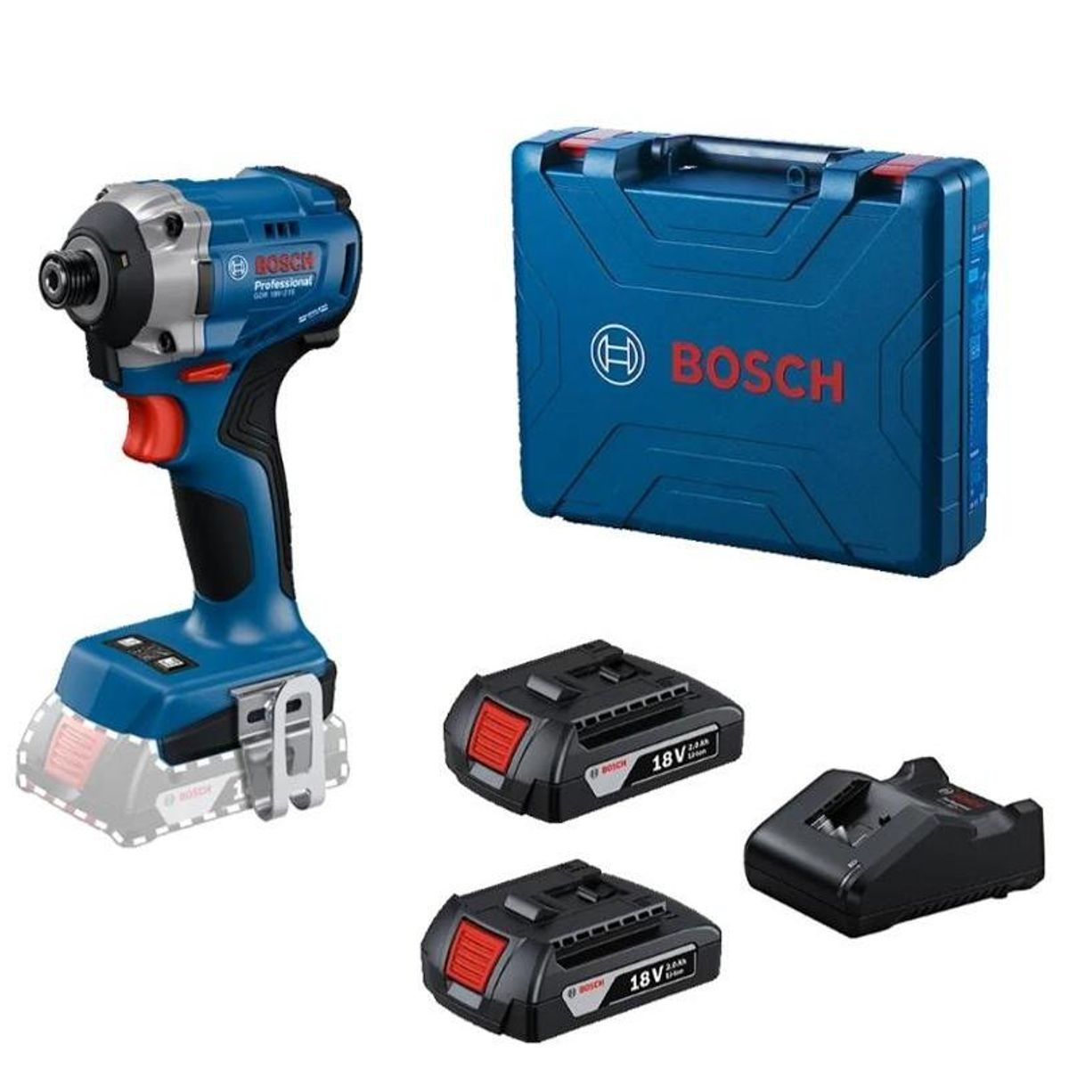 BOSCH - ATO IMPAC BOSCH GDR 18V 2-15+2B 2A+C+MA 06019N20E6