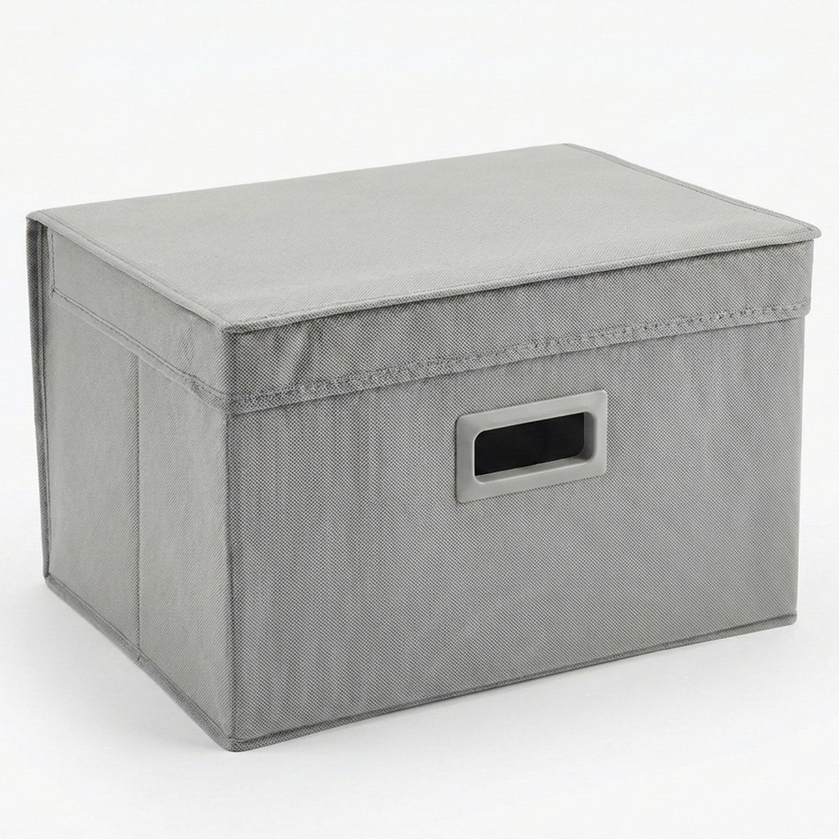 GENERICO - Caja Plegable Organizadra Para Ropa Con Tapa GRIS