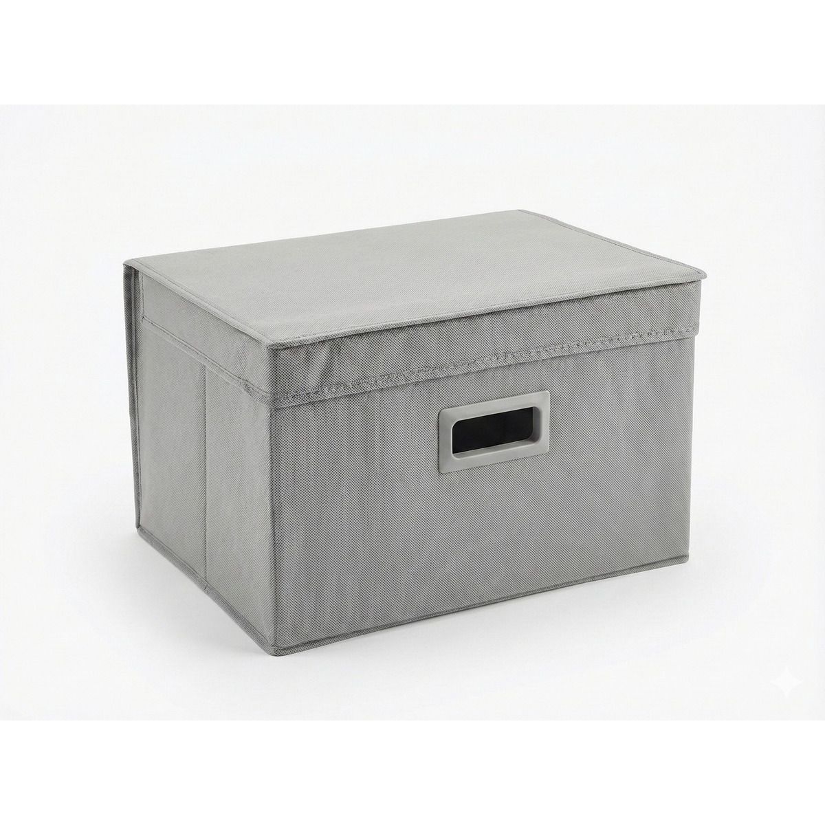 GENERICO - Caja Plegable Organizadra Para Ropa Con Tapa GRIS