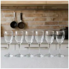 CRISTAR - Pack Display 6 Copas Para Vino Tinto 300mL Modelo Versalles