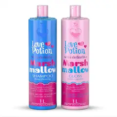 GENERICO - Kit Alisado Marshmellow 1000 ml Love Potion