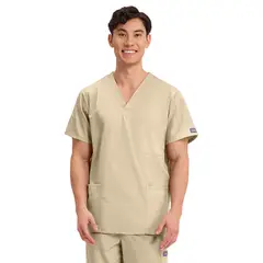 CHEROKEE - POLERA CLÍNICA HOMBRE 4876 KHAKI