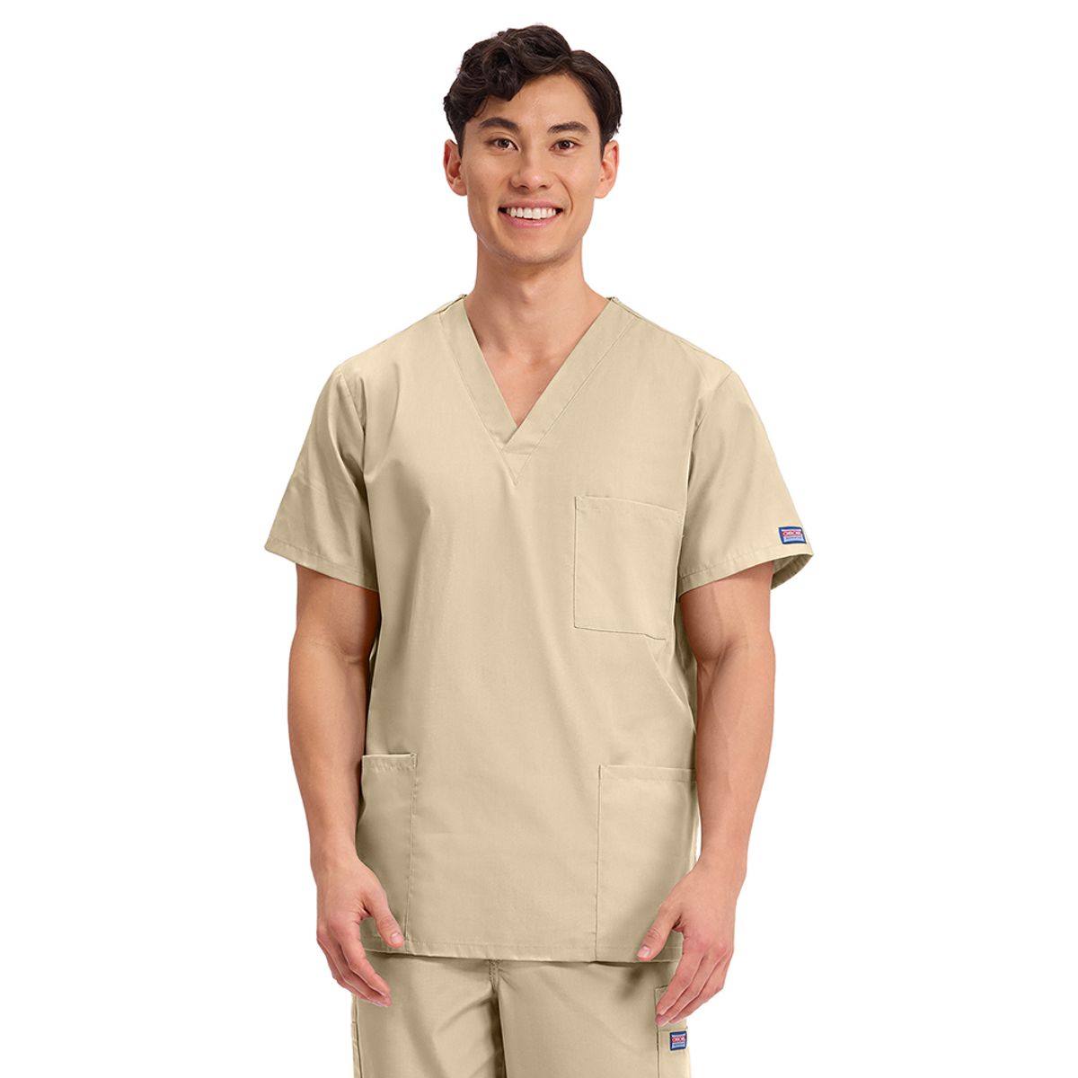 CHEROKEE - POLERA CLÍNICA HOMBRE CHEROKEE 4876 KHAKI