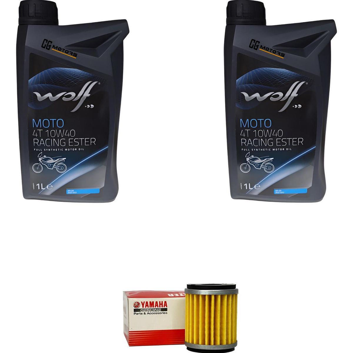GENERICO - Kit Mantencion Moto Yamaha Xmax 300 - 2l + Filtro Original