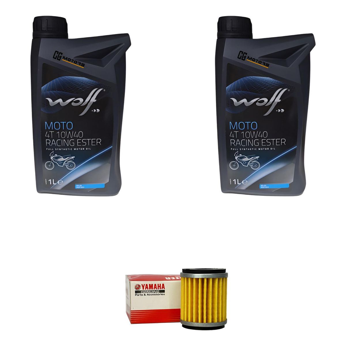 GENERICO - Kit Mantencion Moto Yamaha Xmax 300 - 2l + Filtro Original