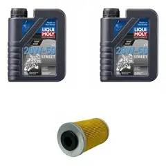 LIQUI MOLY - Kit Mantencion Pulsar Rs 200 2l Sintético + Filtro Japones