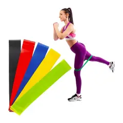 GENERICO - 5 Ligas 32cm Juego De Ligas Para Ejercicio Fitness