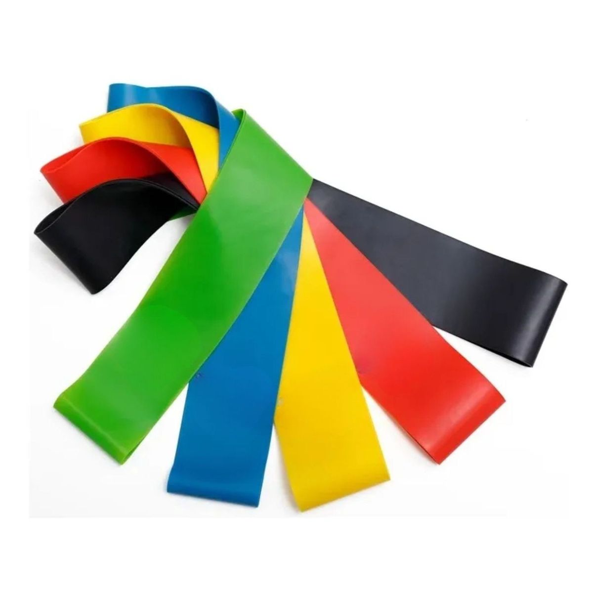 GENERICO - 5 Ligas 32cm Juego De Ligas Para Ejercicio Fitness