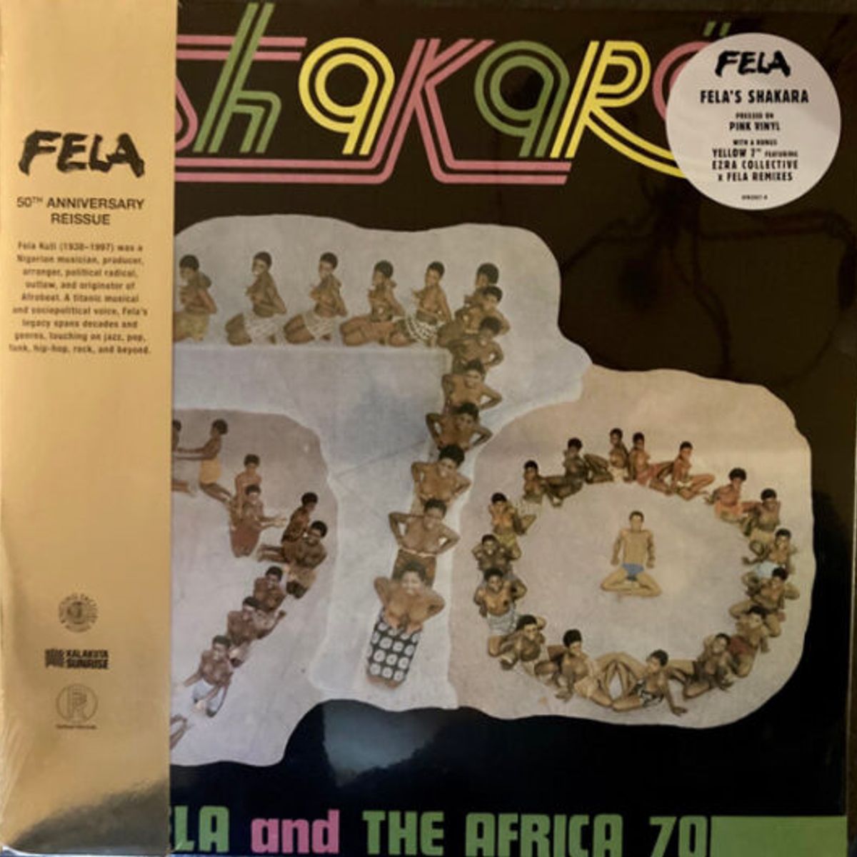 GENERICO - Fela And The Africa 70 (Fela Kuti) - Shakara - Vinilo Doble (Pink, Yellow)