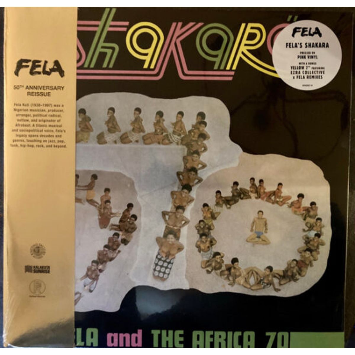 GENERICO - Fela And The Africa 70 (Fela Kuti) - Shakara - Vinilo Doble (Pink, Yellow)