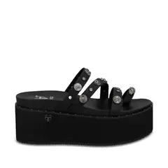GOTTA - Sandalia Plataforma Negra Mujer 1566G